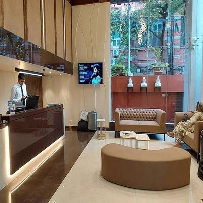 Lobby sitting area
