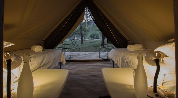 Mobile Tent Adventure Camp