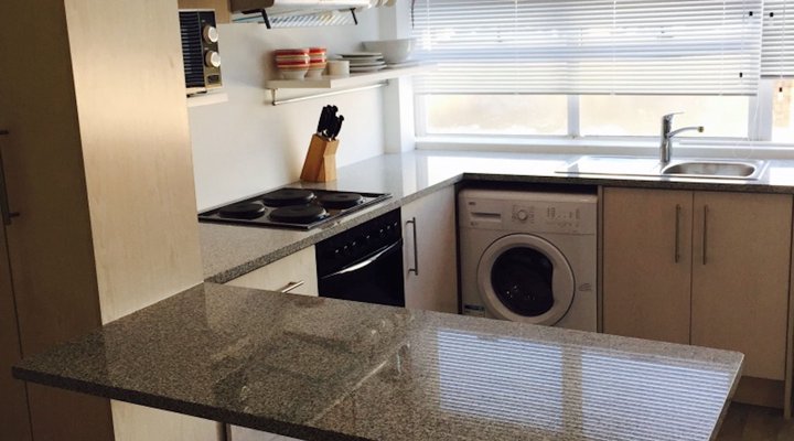 Central yet quiet studio apartment