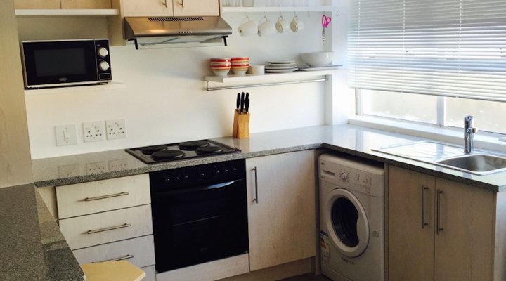 Central yet quiet studio apartment