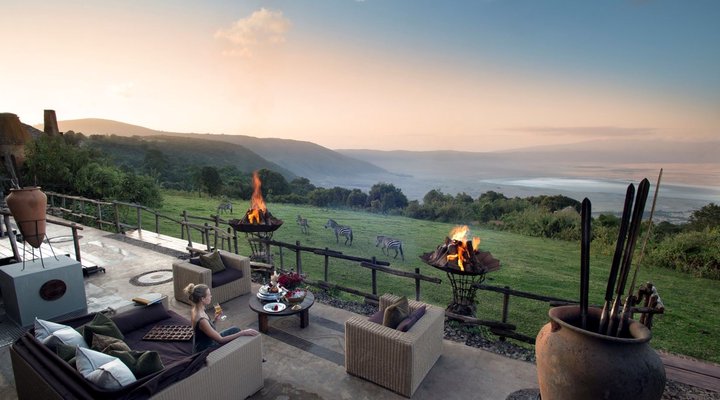 &Beyond Ngorongoro Crater Lodge