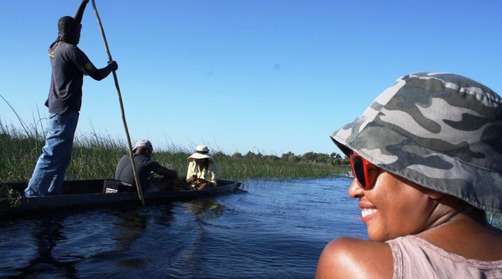 Hippo Island Okavango Delta