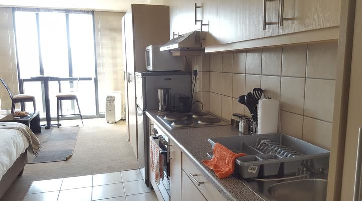 Secure Studio Apartment's In City