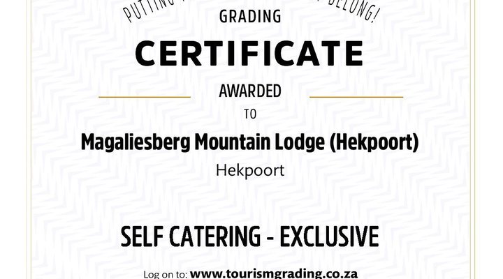 Magaliesberg Mountain Lodge