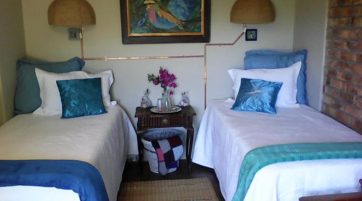 Kingfisher Blue on Milkwood