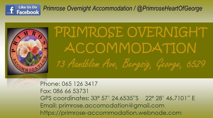 Primrose Overnight Accommodation 