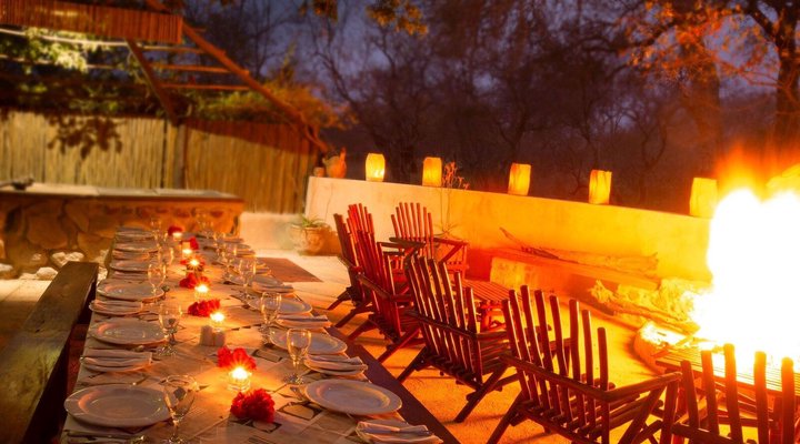 Kwenga Safari Lodge in Umhlametsi Private Reserve