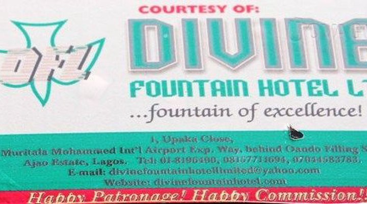Divine Fountain Hotel Ajao Estate