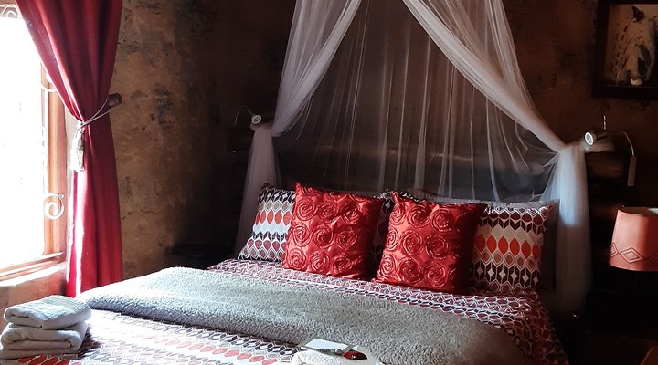 Five Pebbles on Piece of Africa