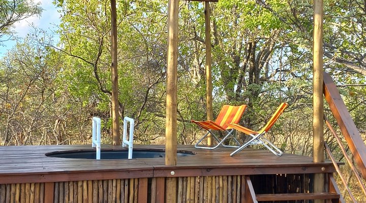 Five Pebbles on Piece of Africa