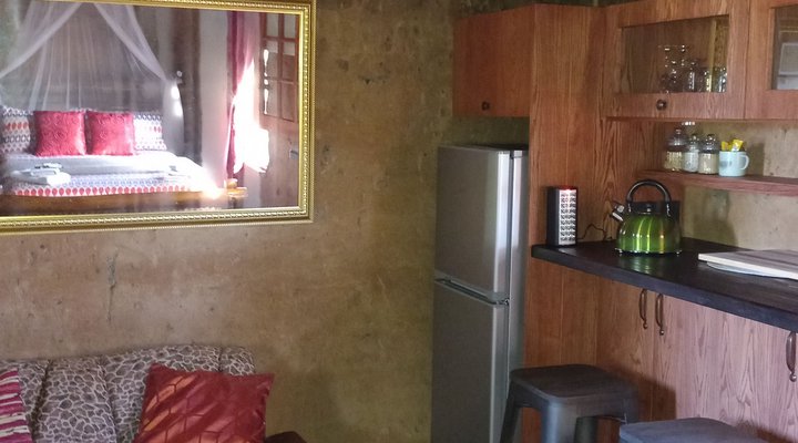 Five Pebbles on Piece of Africa