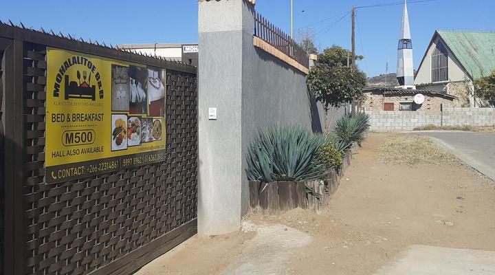 Mohalalitoe Bed & Breakfast