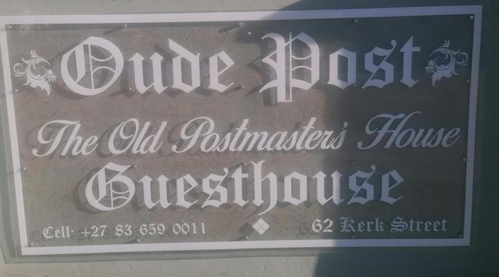 Oude Post Guesthouse and Cottage