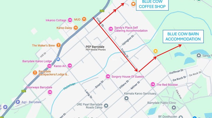 The Blue Cow Barn - Boutique Farm Accommodation 