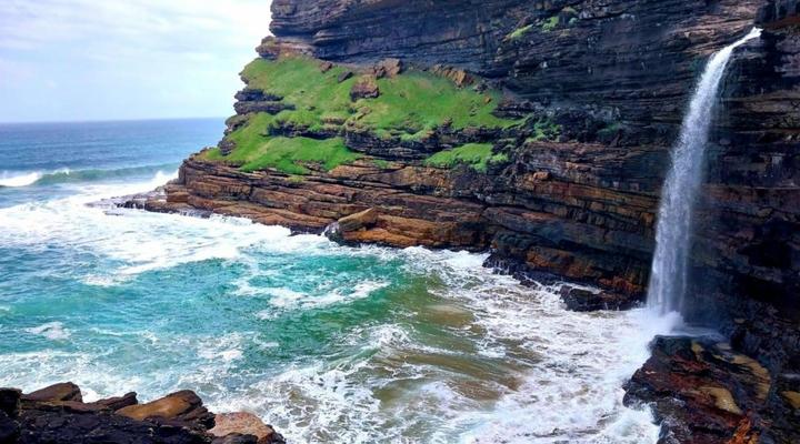 Louis at Magwa Falls