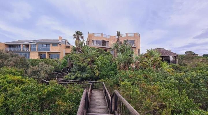 The beach house in Paradise Beach