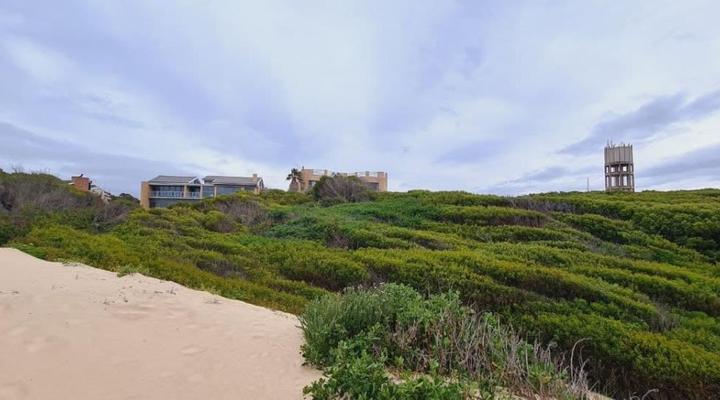 The beach house in Paradise Beach