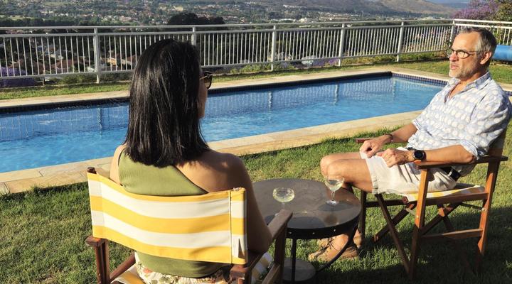 Fish Bird Art Deco Villa