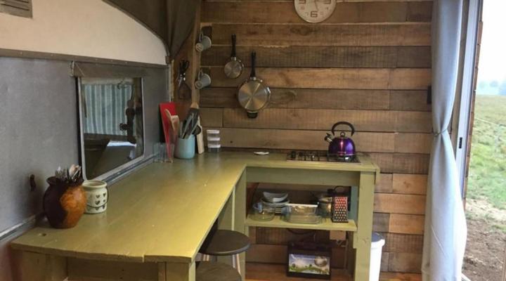 Tin Can Glamping Caravan