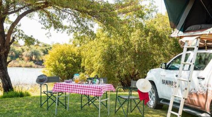 Hakusembe River Lodge Camping, Caprivi, Namibia
