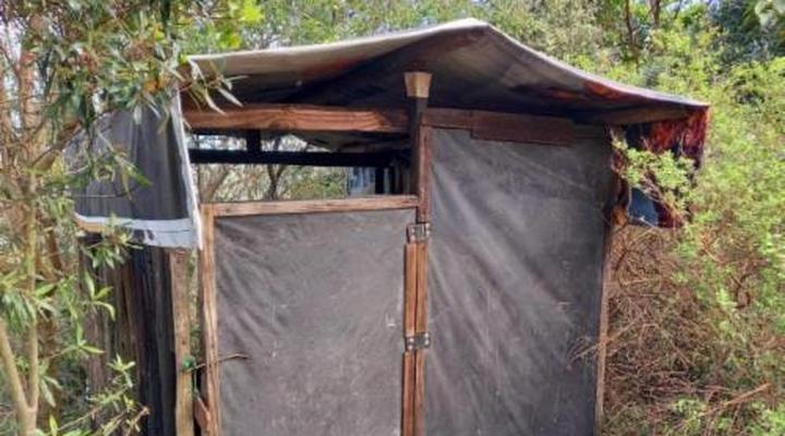 Louis at Magwa Falls